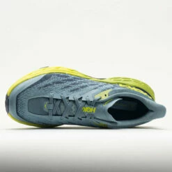 HOKA Speedgoat 5 Men's Stone Blue/Dark Citron -Holabird Sports Elegant Shop 049271 2