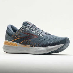 Brooks Glycerin GTS 20 Men's Grey/Chili Oil/Orange -Holabird Sports Elegant Shop 049411 5