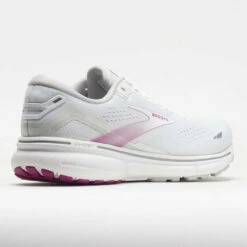 Brooks Ghost 15 Women's White/Oyster/Viola -Holabird Sports Elegant Shop 049436 6