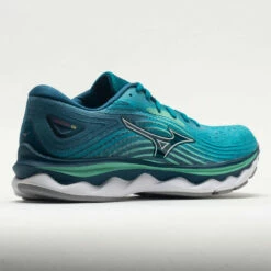 Mizuno Wave Sky 6 Women's Enamel Blue/White -Holabird Sports Elegant Shop 049692 6