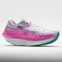 Mizuno Wave Rebellion Pro Women's White/Silver -Holabird Sports Elegant Shop 049702 5