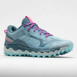 Mizuno Wave Mujin 9 Women's Forget Me Not/Nimbus Cloud -Holabird Sports Elegant Shop 049757 5