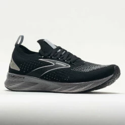 Brooks Levitate Stealthfit 6 Men's Black/Grey/Oyster -Holabird Sports Elegant Shop 049813 5