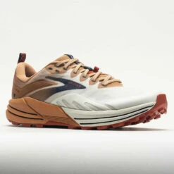Brooks Cascadia 16 Men's White/Biscuit/Rooibos -Holabird Sports Elegant Shop 049838 5