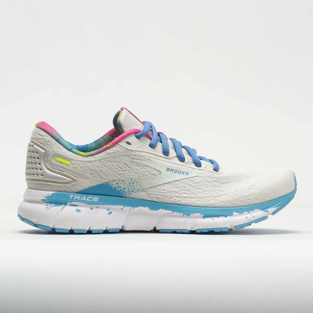 Brooks Trace 2 Women's White/Gray/Alaskan Blue 3 Brooks Trace 2 Women's White/Gray/Alaskan Blue