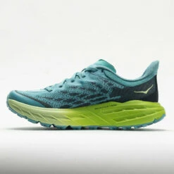 HOKA Speedgoat 5 Women's Coastal Shade/Green Glow 9 HOKA Speedgoat 5 Women's Coastal Shade/Green Glow -Holabird Sports Elegant Shop 049967 1