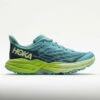 HOKA Speedgoat 5 Women's Coastal Shade/Green Glow -Holabird Sports Elegant Shop 049967 3