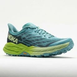 HOKA Speedgoat 5 Women's Coastal Shade/Green Glow 12 HOKA Speedgoat 5 Women's Coastal Shade/Green Glow -Holabird Sports Elegant Shop 049967 5