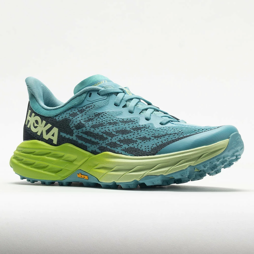 HOKA Speedgoat 5 Women's Coastal Shade/Green Glow 7 HOKA Speedgoat 5 Women's Coastal Shade/Green Glow - Image 5
