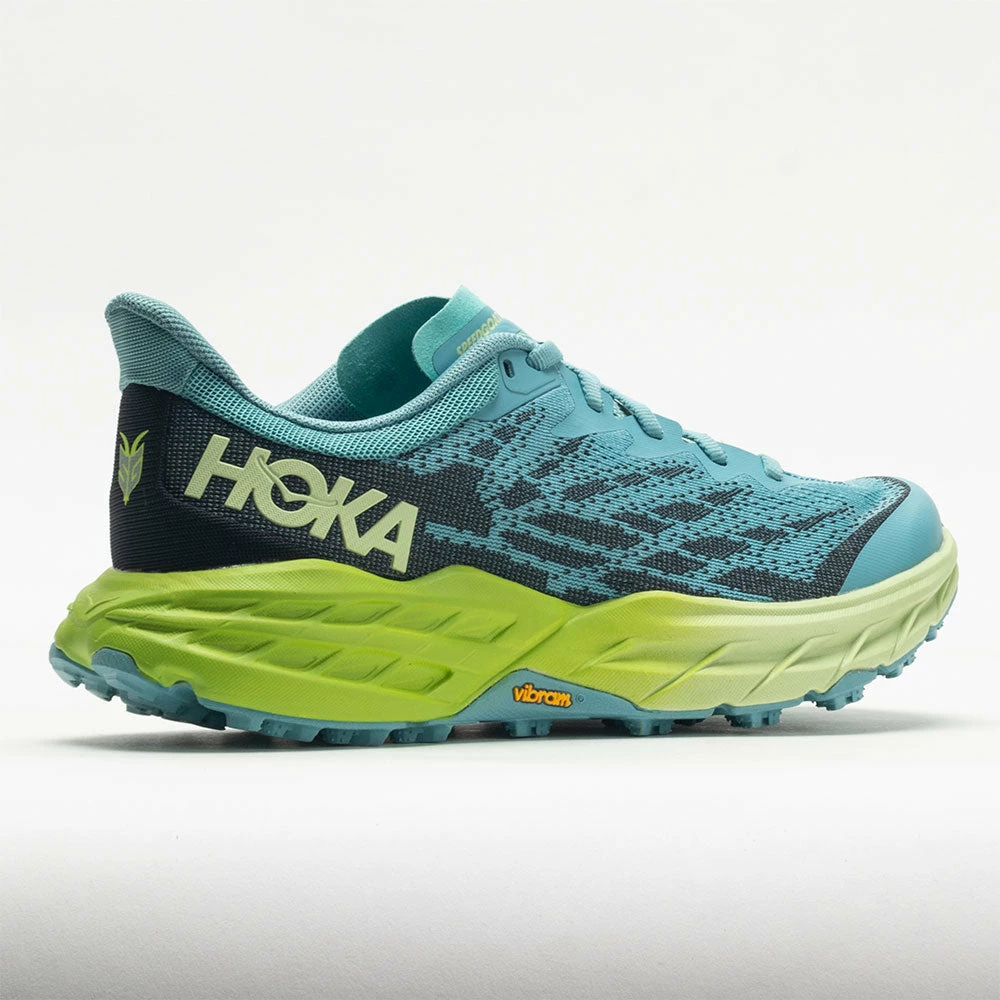 HOKA Speedgoat 5 Women's Coastal Shade/Green Glow 8 HOKA Speedgoat 5 Women's Coastal Shade/Green Glow - Image 6