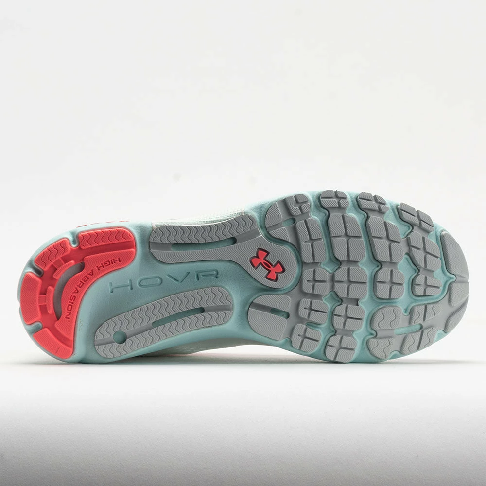 Under Armour HOVR Infinite 4 Women's White/Fuse Teal 6 Under Armour HOVR Infinite 4 Women's White/Fuse Teal - Image 4