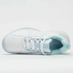 K-Swiss Ultrashot 3 Women's White/Blue Glow -Holabird Sports Elegant Shop 116123 2