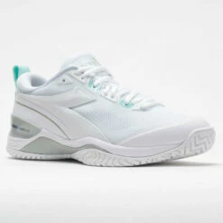 Diadora Speed Blushield 5 Club Women's White/White/White -Holabird Sports Elegant Shop 116160 5