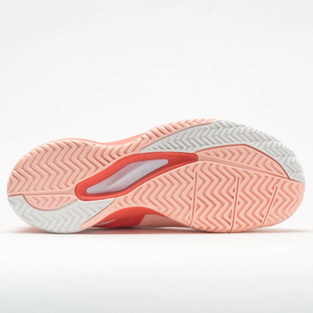 Wilson Rush Pro 3.5 Women's Tropical Peach/Hot Coral/White 6 Wilson Rush Pro 3.5 Women's Tropical Peach/Hot Coral/White - Image 4