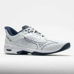 Mizuno Wave Exceed Tour 5 AC Men's White/Dress Blue -Holabird Sports Elegant Shop 116511 5