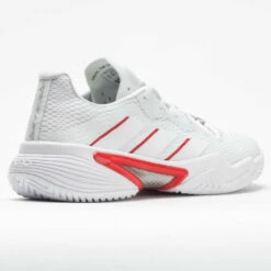 Adidas Barricade Women's White/Silver Metallic/Grey -Holabird Sports Elegant Shop 116526 6