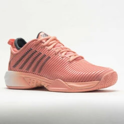 K-Swiss Hypercourt Supreme Women's Peach Amber/White/Asphalt -Holabird Sports Elegant Shop 116663 5