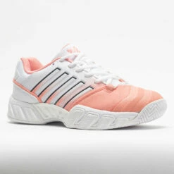 K-Swiss Bigshot Light 4 Women's Peach Amber/White/Asphalt -Holabird Sports Elegant Shop 116675 5