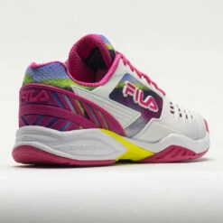 Fila Axilus 2 Energized Women's White/Pink Peacock/Evening Primrose -Holabird Sports Elegant Shop 116747 6