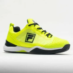 Fila Speedserve Energized Men's Safety Yellow/Black/White -Holabird Sports Elegant Shop 116753 5