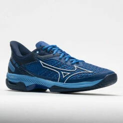 Mizuno Wave Exceed Tour 5 AC Men's True Blue/White -Holabird Sports Elegant Shop 116784 5