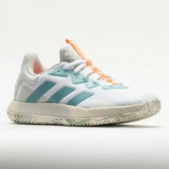 Adidas SoleMatch Control Women's White/Mint Ton/Orbit Grey -Holabird Sports Elegant Shop 116822 5