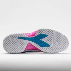 Diadora B.Icon AG Women's Aquarius/White/Rhodamine Red -Holabird Sports Elegant Shop 116834 4