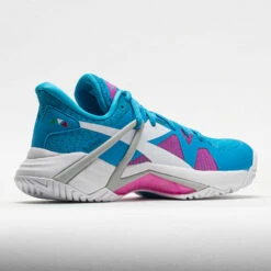 Diadora B.Icon AG Women's Aquarius/White/Rhodamine Red -Holabird Sports Elegant Shop 116834 6