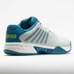 K-Swiss Hypercourt Express 2 Men's White/Celestial/Evening Primrose -Holabird Sports Elegant Shop 116914 6