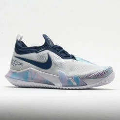 Nike React Vapor NXT Men's White/Midnight Navy/Glacier Ice -Holabird Sports Elegant Shop 116978 5