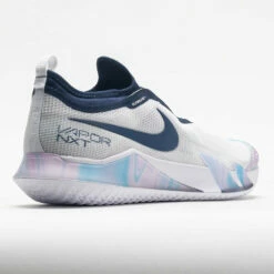 Nike React Vapor NXT Men's White/Midnight Navy/Glacier Ice -Holabird Sports Elegant Shop 116978 6