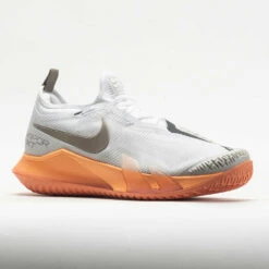 Nike React Vapor NXT Men's White/Khaki/Light Bone/Orange Trance -Holabird Sports Elegant Shop 116991 5