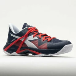 Diadora B.Icon 2 Clay Men's Blue Corsair/White/Fiery Red -Holabird Sports Elegant Shop 117016 5