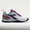 Diadora Blushield Torneo 2 Clay Women's White/Blueprint/Pink Yarrow -Holabird Sports Elegant Shop 117022 3