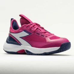 Diadora Finale AG Women's Pink Yarrow/Blueprint -Holabird Sports Elegant Shop 117034 5