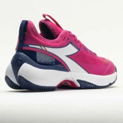 Diadora Finale Clay Women's Pink Yarrow/White/Blueprint -Holabird Sports Elegant Shop 117035 6