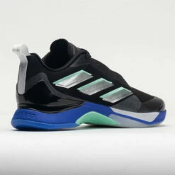 Adidas AvaCourt Women's Black/Silver Metallic/Lucid Blue -Holabird Sports Elegant Shop 117043 6