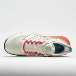 Adidas Adizero Ubersonic 4 Clay Men's Chalk White/Metallic/Blue -Holabird Sports Elegant Shop 117051 2