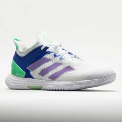 Adidas Adizero Ubersonic 4 Women's White/Violet Fusion/Silver Metallic -Holabird Sports Elegant Shop 117052 5