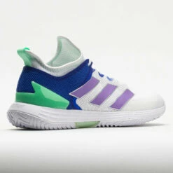 Adidas Adizero Ubersonic 4 Women's White/Violet Fusion/Silver Metallic -Holabird Sports Elegant Shop 117052 6
