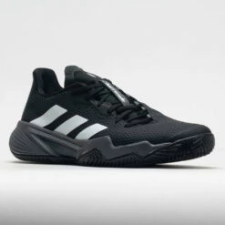 Adidas Barricade Clay Men's Black/White/Grey -Holabird Sports Elegant Shop 117060 5