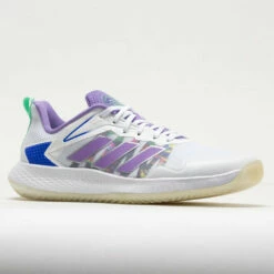 Adidas Defiant Speed Women's White/Violet Fusion/Lucid Blue -Holabird Sports Elegant Shop 117072 5