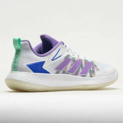 Adidas Defiant Speed Women's White/Violet Fusion/Lucid Blue -Holabird Sports Elegant Shop 117072 6