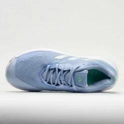 Adidas CourtJam Control Women's Blue Dawn/Metallic/White -Holabird Sports Elegant Shop 117076 2