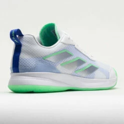Adidas AvaFlash Women's White/Silver Metallic/Pulse Mint -Holabird Sports Elegant Shop 117078 6