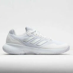 Adidas GameCourt Women's White/Silver Metallic/White