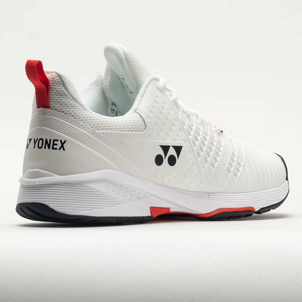 Yonex Power Cushion Sonicage 3 Men's White/Red 8 Yonex Power Cushion Sonicage 3 Men's White/Red - Image 6