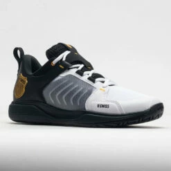 K-Swiss Ultrashot Team Men's White/Moonless Night/Amber Yellow -Holabird Sports Elegant Shop 117120 5