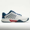 K-Swiss Hypercourt Express 2 Men's Blanc De Blanc/Blue Opal/Lollipop -Holabird Sports Elegant Shop 117125 3