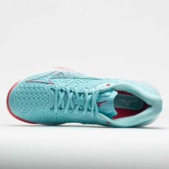 Mizuno Wave Exceed Tour 5 AC Women's Tanager Turpuoise/Paradise Pink -Holabird Sports Elegant Shop 117140 2